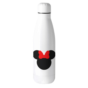 Minnie head, Metal mug thermos (Stainless steel), 500ml