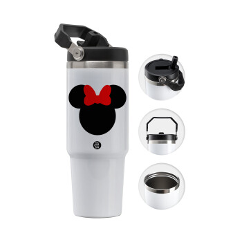 Minnie head, Θερμός Ανοξείδωτο 30oz με χερούλι