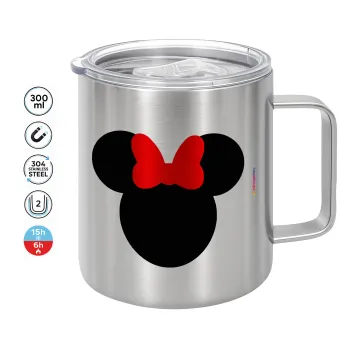 Minnie head, Κούπα Ανοξείδωτη διπλού τοιχώματος 300ml