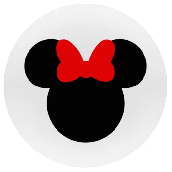 Minnie head, Mousepad Στρογγυλό 20cm