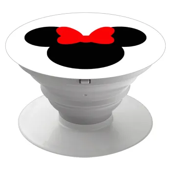 Minnie head, Phone Holders Stand  White Hand-held Mobile Phone Holder