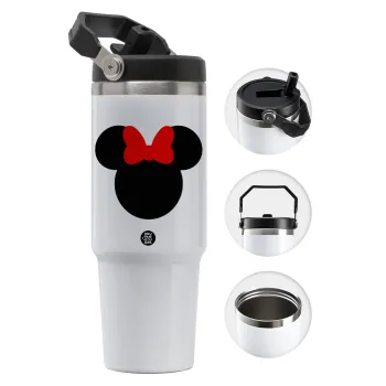 Minnie head, Θερμός Ανοξείδωτο 30oz με χερούλι