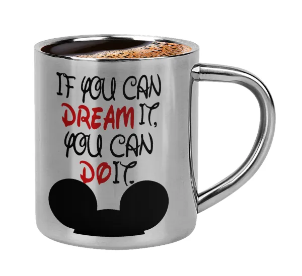 If you can dream it — Κουπάκι μεταλλικό διπλού τοιχώματος για espresso (220ml)