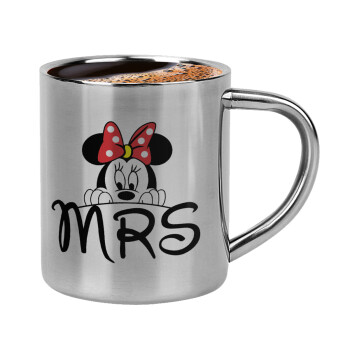 Minnie Mrs, Κουπάκι μεταλλικό διπλού τοιχώματος για espresso (220ml)