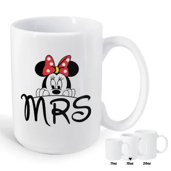 Minnie Mrs, Κούπα Mega, κεραμική, 450ml
