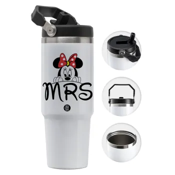 Minnie Mrs, Θερμός Ανοξείδωτο 30oz με χερούλι