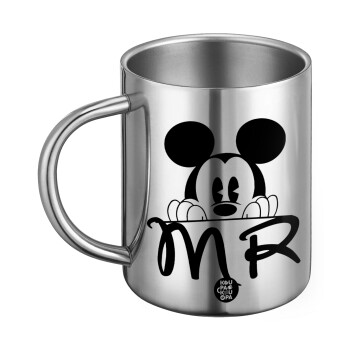 Mikey Mr, Ανοξείδωτη Μεταλλική Κούπα 450ml - Διπλού Τοιχώματος