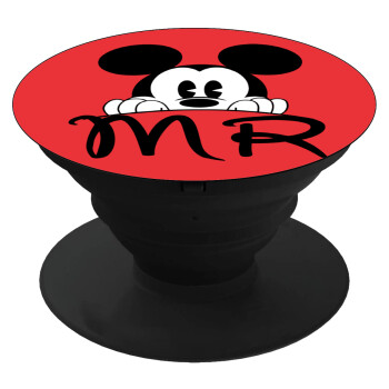 Mikey Mr, Phone Holders Stand  Black Hand-held Mobile Phone Holder