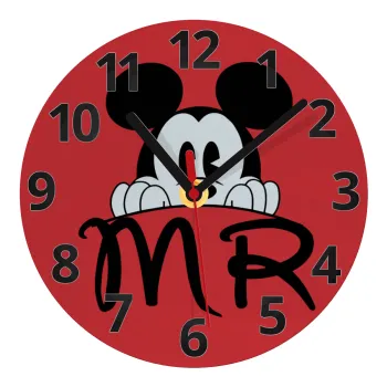 Mikey Mr, Ρολόι τοίχου γυάλινο (20cm)