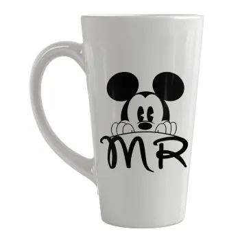 Mikey Mr, Κούπα κωνική Latte Μεγάλη, κεραμική, 450ml