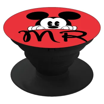 Mikey Mr, Phone Holders Stand  Black Hand-held Mobile Phone Holder