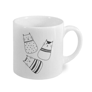 Cute cats, Κουπάκι κεραμικό, για espresso 150ml
