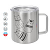 Mug Stainless steel double wall 300ml