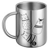 BIG Mug Stainless steel double wall (450ml)
