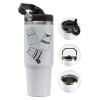 30oz stainless Steel Tumbler with Handle