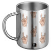 BIG Mug Stainless steel double wall (450ml)
