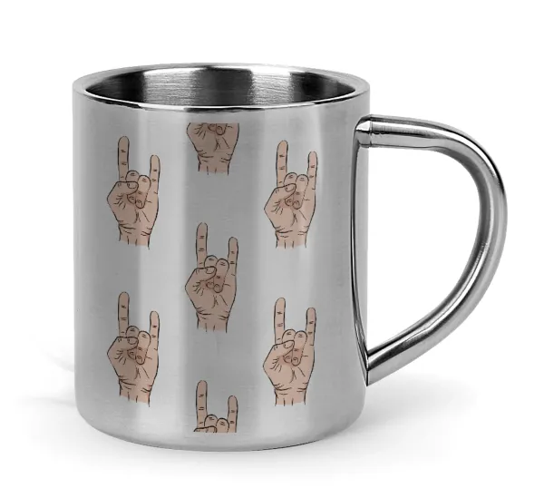Rock hands — Mug Stainless steel double wall 300ml