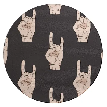 Rock hands, Επιφάνεια κοπής γυάλινη στρογγυλή (30cm)