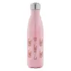 Μεταλλικό παγούρι θερμός Ροζ Ιριδίζον (Stainless steel), διπλού τοιχώματος, 500ml
