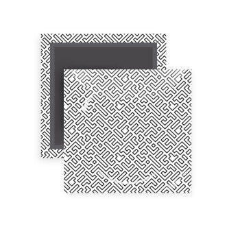 Doodle Maze, Μαγνητάκι ψυγείου τετράγωνο διάστασης 5x5cm