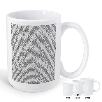 Doodle Maze, Κούπα Mega, κεραμική, 450ml
