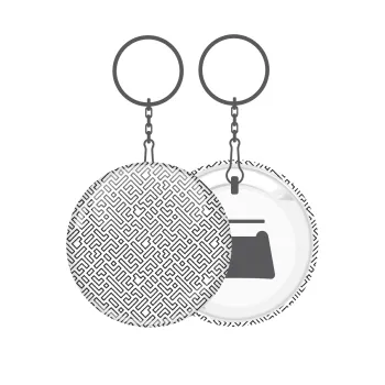 Doodle Maze, Μπρελόκ μεταλλικό 5cm με ανοιχτήρι