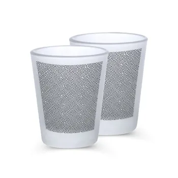 Doodle Maze, Σφηνοπότηρα γυάλινα 45ml του πάγου (2 τεμάχια)