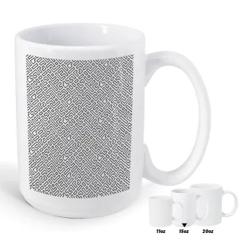 Doodle Maze, Κούπα Mega, κεραμική, 450ml