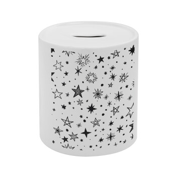 Doodle Stars, Κουμπαράς πορσελάνης με τάπα