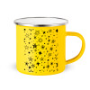 Yellow Enamel Metallic Cup 360ml