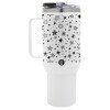 Mega Stainless steel Tumbler with lid, double wall 1,2L