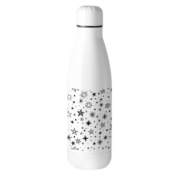 Doodle Stars, Metal mug thermos (Stainless steel), 500ml