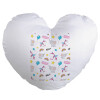 Μαξιλάρι καναπέ καρδιά 40x40cm περιέχεται το  γέμισμα
