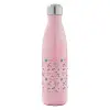 Μεταλλικό παγούρι θερμός Ροζ Ιριδίζον (Stainless steel), διπλού τοιχώματος, 500ml