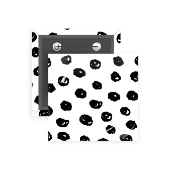 Doodle Dots, Κονκάρδα παραμάνα τετράγωνη 5x5cm