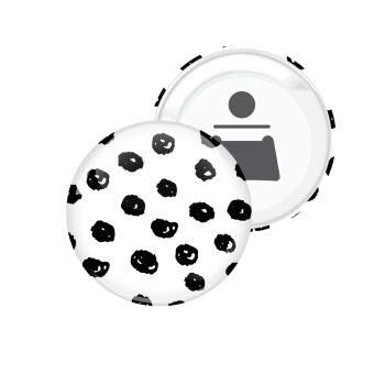 Doodle Dots, Μαγνητάκι και ανοιχτήρι μπύρας στρογγυλό διάστασης 5,9cm