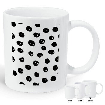 Doodle Dots, Κούπα Giga, κεραμική, 590ml