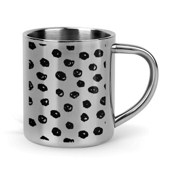 Doodle Dots, Mug Stainless steel double wall 300ml