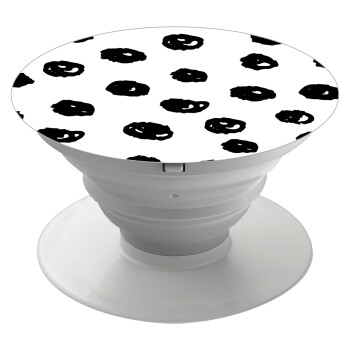 Doodle Dots, Phone Holders Stand  Λευκό Βάση Στήριξης Κινητού στο Χέρι