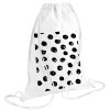 Backpack pouch GYMBAG white (28x40cm)