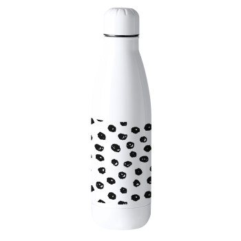 Doodle Dots, Metal mug thermos (Stainless steel), 500ml