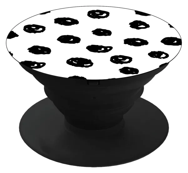 Doodle Dots — Phone Holders Stand  Μαύρο Βάση Στήριξης Κινητού στο Χέρι