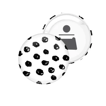 Doodle Dots, Μαγνητάκι και ανοιχτήρι μπύρας στρογγυλό διάστασης 5,9cm