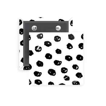 Doodle Dots, Κονκάρδα παραμάνα τετράγωνη 5x5cm