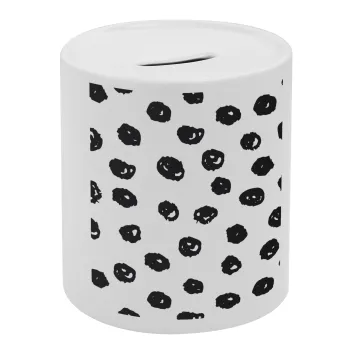 Doodle Dots, Κουμπαράς πορσελάνης με τάπα