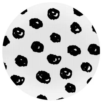 Doodle Dots, Mousepad Round 20cm