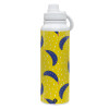 1L Stainless Steel Thermal Bottle with Phone Holder & Double Wall Insulation