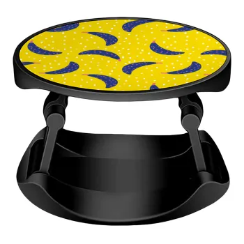 Yellow seamless with blue bananas, Phone Holders Stand  Stand Βάση Στήριξης Κινητού στο Χέρι