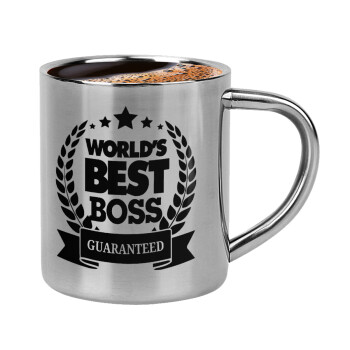 World's best boss stars, Κουπάκι μεταλλικό διπλού τοιχώματος για espresso (220ml)