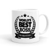 World's best boss stars, Κούπα, κεραμική, 330ml (1 τεμάχιο)